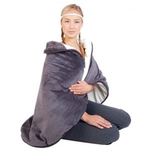 KooZzzi 549008 - Poncho polaire chauffant