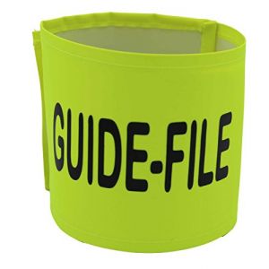 Yoko Brassard De S?Curit? Haute Visiblit? - Guide-File - Jaune Fluo