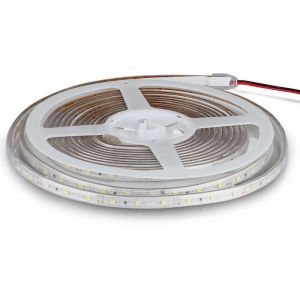 V-TAC Bande led SMD3528 3,6 W/m 5 m 60 LED/m 12 v Blanc froid IP65 8 mm