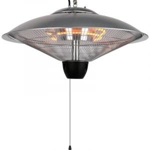 Habitat et Jardin Parasol chauffant électrique suspendu Greg - Gris