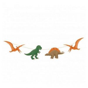 Ruedelafete Guirlande decorative theme dinosaure