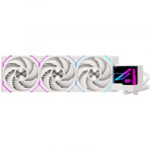 Einarex VERTEX 360 RGB Blanc 360 mm 3 ventilateurs RGB Miroir Cube Refroidissement liquide