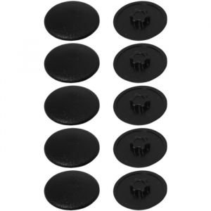Cyclingcolors 10x Cache vis plastique Torx T15 12mm noir capuchon plat protection