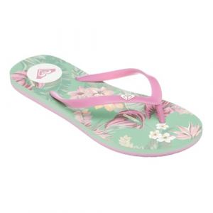 Roxy Femme by The Sea Sandale, Vert/Rose, 37 EU