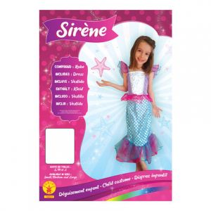 Rubie's Déguisement de sirène taille 7-8 ans