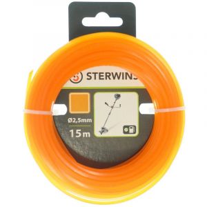 Image de Sterwins Fil nylon carré, Diam. 2.5 mm, L.15 m