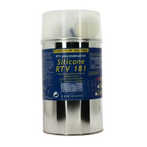 Image de Silicone RTV 181 Haute résistance 950 g + catalyseur 50 g