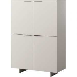 Canterbury - buffet haut - beige - 145 cm - Beige