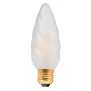 Girard sudron Flamme géante satinée filament LED 4W E27