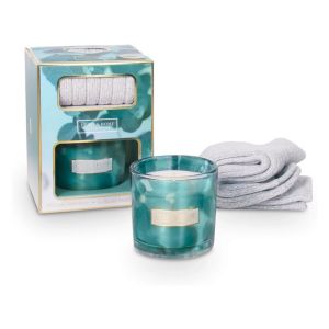 Kontiki Coffret cadeau bougie apaisement et paire de chaussettes
