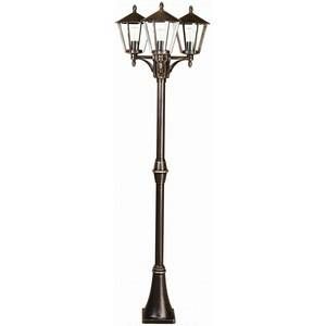 Image de Albert Leuchten Lampadaire rustique 680 marron à 3 lampes