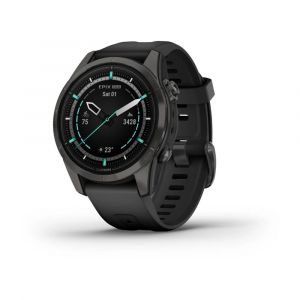 Garmin EPIX Pro Gen 2 Sapphire Titane - 42 mm Cardio-Gps Noir - Taille TU