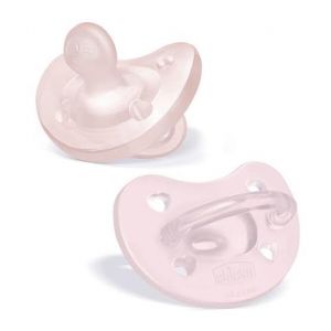 Chicco Physio Soft 0-6 m tétine Pink 1 pcs