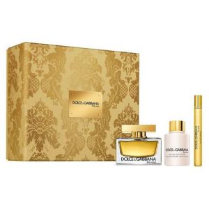 Dolce & Gabbana The One - Coffret Eau de Parfum + Lait pour le Corps + Vaporisateur Voyage