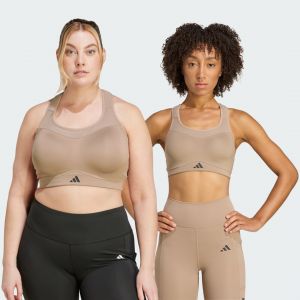 Adidas Brassiere de sport de fitness tlrdim hs bra femme marron