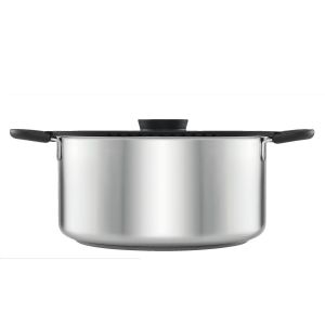 Fiskars 1026578 Faitout inox 5l + couvercle functional form