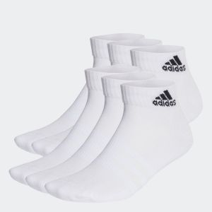 Adidas Lot de 6 paires socquettes matelassées Sportswear Blanc - Taille 37/39;40/42;43/45;46/48;28/30