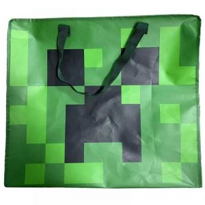 Image de Puckator Panier &agrave; linge ou sac de rangement minecraft Creeper
