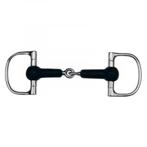 Image de Feeling Anneaux de mors verdum en caoutchouc bris&eacute; pour cheval