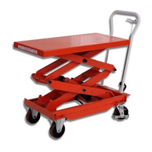 Table Elevatrice Manutention C. Table élévatrice mobile haute levée - Capacité 800kg / Hauteur 1410mm