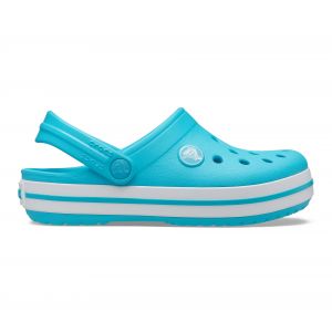 Crocs Crocband Clog K, Sabots Garçon Mixte Enfant - Digital Aqua - 30/31 EU