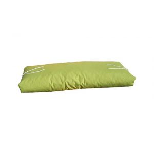 Natalia Spzoo Coussin pour canap&eacute; palette avec fermeture &eacute;clair dossier pomme verte