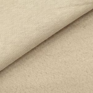 Craftine Tissu Molleton Sweat uni Beige