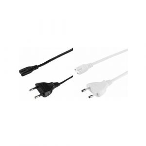 Logilink CÂBLE D'ALIMENTATION EUROPÉEN VERS PRISE FEMELLE CEE 7/16 VERS IEC C7 LONGUEUR 1,8 M BLANC CP029W