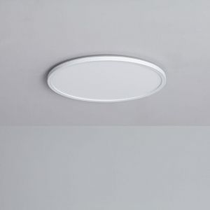 TechBrey Plafonnier LED Rond Variation par Paliers 3 Niveaux SwitchDimm 24W Double Face Ø420mm Blanc Neutre 4000K 420 mm