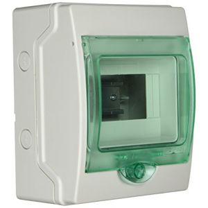 Schneider Electric Coffret de distribution 13442 montage en saillie Nbr demplacements total: 6 Nbr de rangées: 1 1 pc(s)