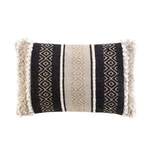 Image de Coussin ethnique avec fils Fil textile