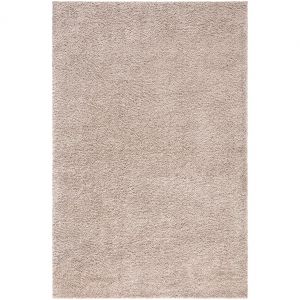 Tapis &agrave; Poils Longs doux SOFTY, Tapis de Salon, Chambre, Couloir (Beige Sable - 200x290cm)
