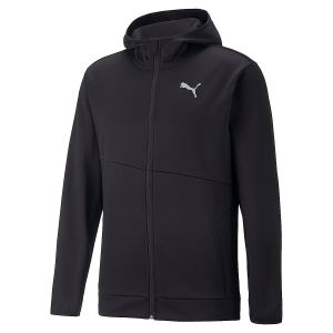 Image de Puma Train All Day Pwrfleece Fermeture Éclair intégrale Sudation Homme, Noir, M