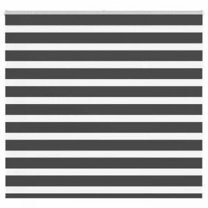 VidaXL Store zèbre noir 155x150 cm largeur du tissu 150,9 cm polyester