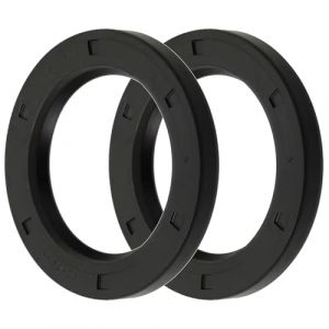 Cyclingcolors 2x Joint &agrave; l&egrave;vre spy &eacute;tanch&eacute;it&eacute; m&eacute;trique caoutchouc nitrile NBR arbre composant m&eacute;canique rotatif huile vidange avec ressort, 35x47x10mm CC