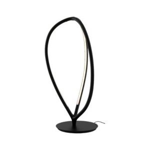 Artemide Lampe de table Arrival LED / Aluminium - H 66 cm noir en m&eacute;tal