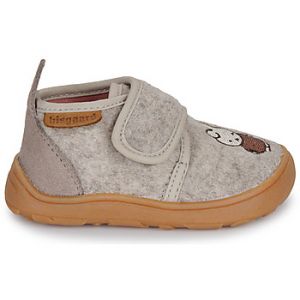 Bisgaard Chaussons bébé BAREFOOT BASIC MIFFY Beige - Taille 20,21,22,23,24,25