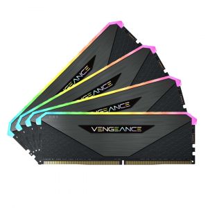 Image de Corsair Vengeance RGB RT 32 Go (4 x 8 Go) DDR4 3200 MHz CL16