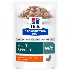 Image de Hill's 12x85g w/d poulet - Pâtée pour chat