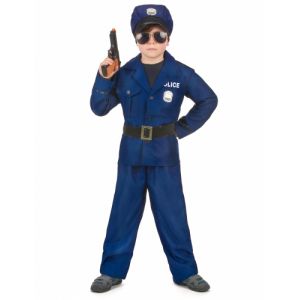 Déguisement policier luxe garçon 7 - 9 ans