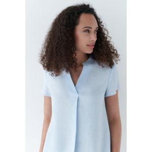 Caroll Blouse Manches Courtes 100% Lin