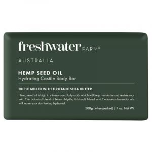 Freshwater Farm Hemp Seed Oil Hydrating Body Bar - 200 g