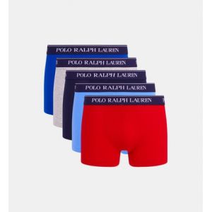Ralph Lauren Lot de 5 boxers coton stretch Multicolore Polo - Couleur Multicolore - Taille XXL