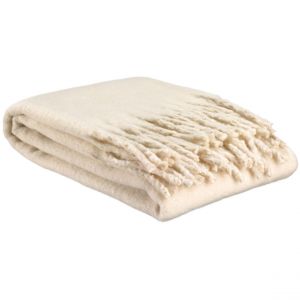 Vivaraise Plaid uni recyclé Isabel