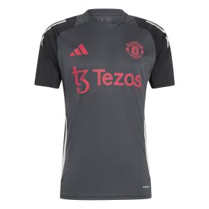 Adidas Manchester United T-shirt d'Entraînement Tiro 24 EU - Gris/Noir, pointure Small - ['Gris'] - Taille Small