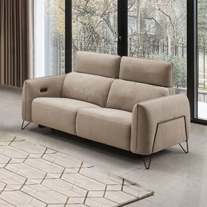 Canapé 2 places relax électrique 4311 beige