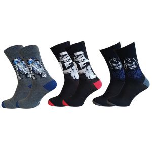 Socks And Underwear Chaussettes homme en Coton ortiment mod&egrave;les photos selon arrivages Pack de 3 Paires 43/46