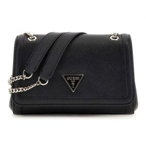 Guess Handtasche Noelle II Conv XBody Flap Umhängetaschen 1 ct Schwarz Damen (114.74 € / 1 ct)