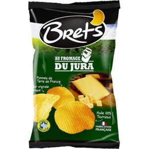 Bret's Chips au Fromage du Jura Pommes de Terre de France 125g (lot de 6)