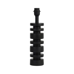 Pied de lampe - Desley - Hauteur 36 cm - noir mat
